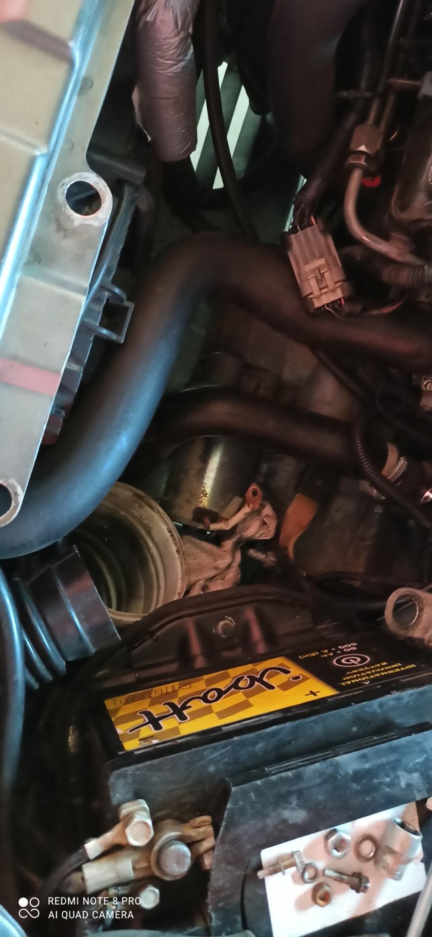 Замена втягивающего — Lada Приора хэтчбек, 1,8 л, 2009 года | поломка ...