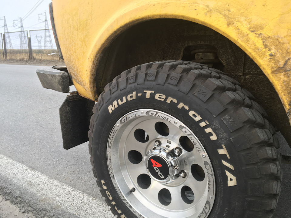 Колёса 215/75 R15.