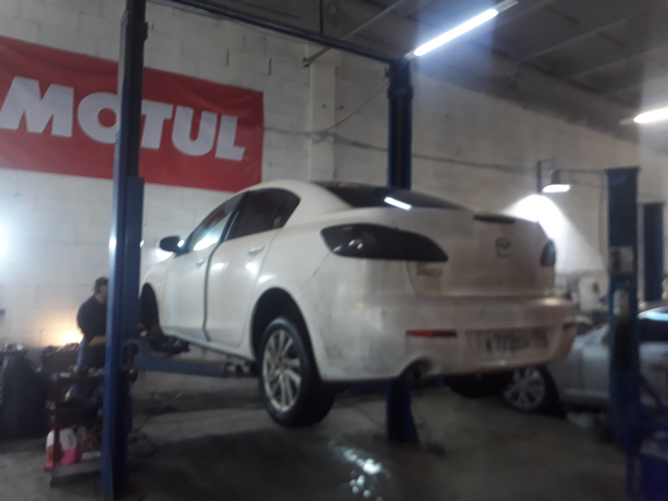 Меняем ступичный подшипник. — Mazda 3 (2G) BL, 1,6 л, 2011 года | визит ...