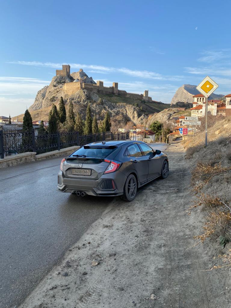 Путешествие: Москва- Феодосия-Алушта-Гурзуф-Ялта-Севастополь — Honda Civic  5D (10G), 1,5 л, 2017 года | путешествие | DRIVE2