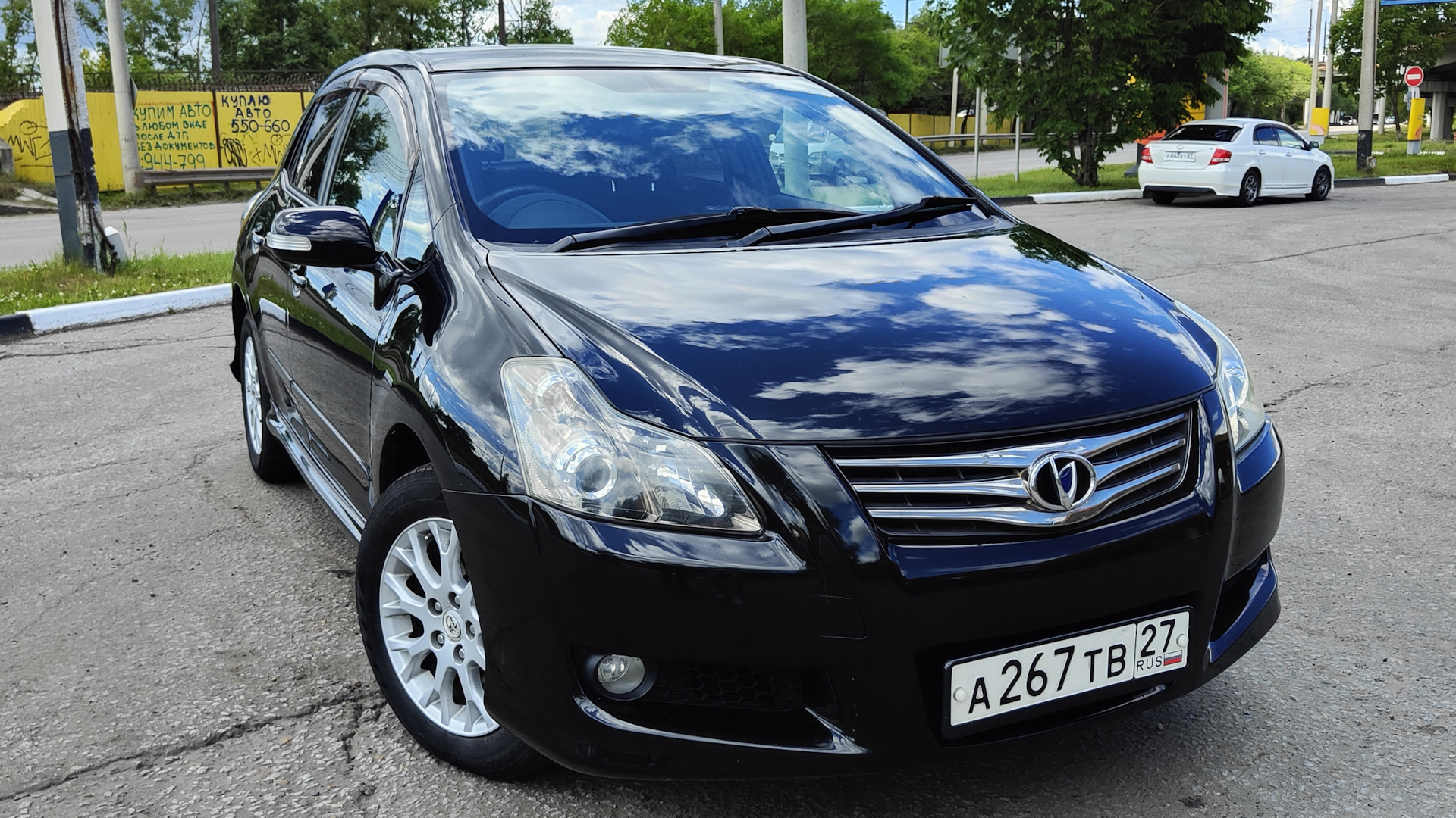 Toyota Blade 2.4 бензиновый 2007 | Бритва черная на DRIVE2