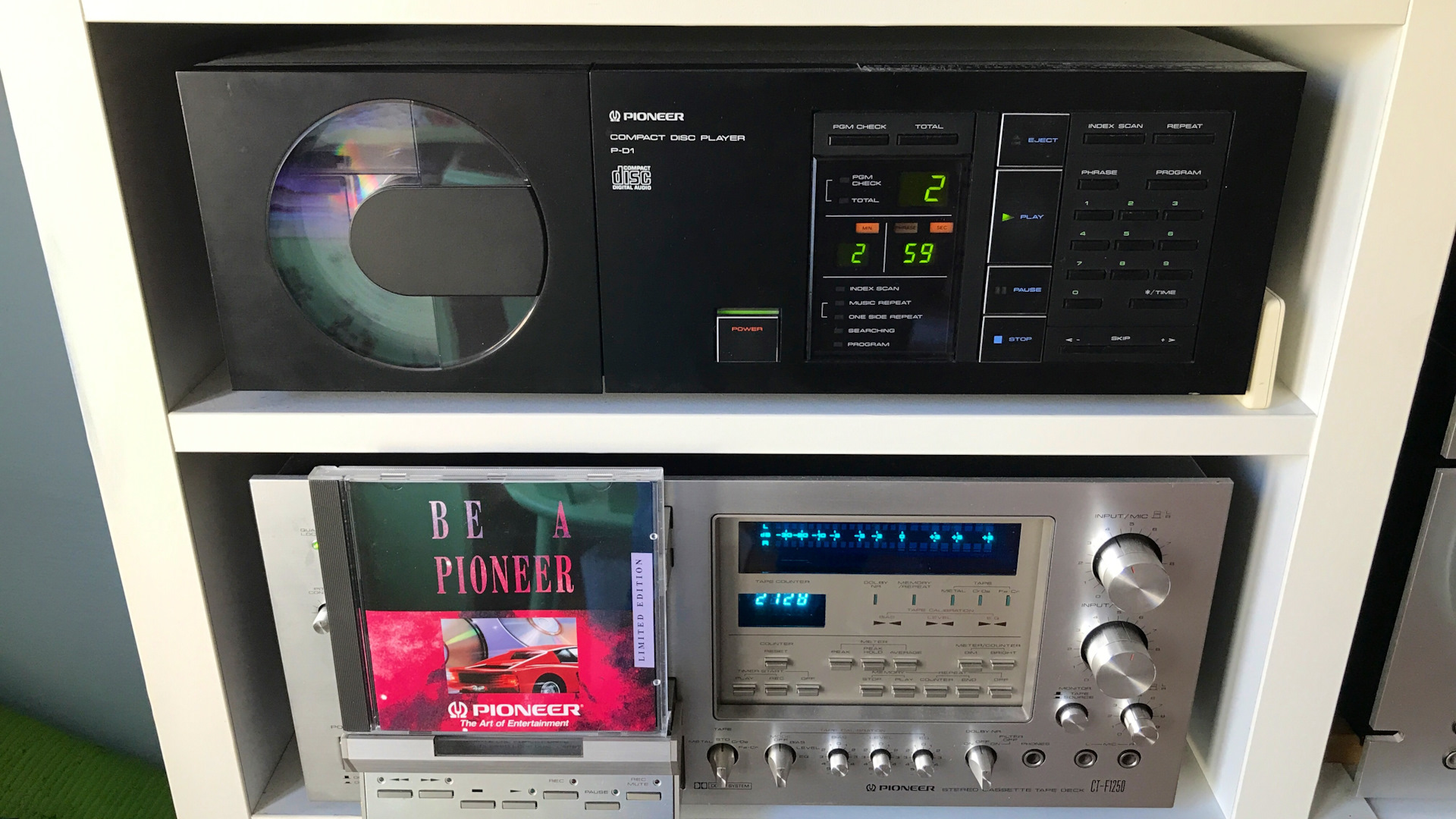 Pioneer PromoDemo cd collection.