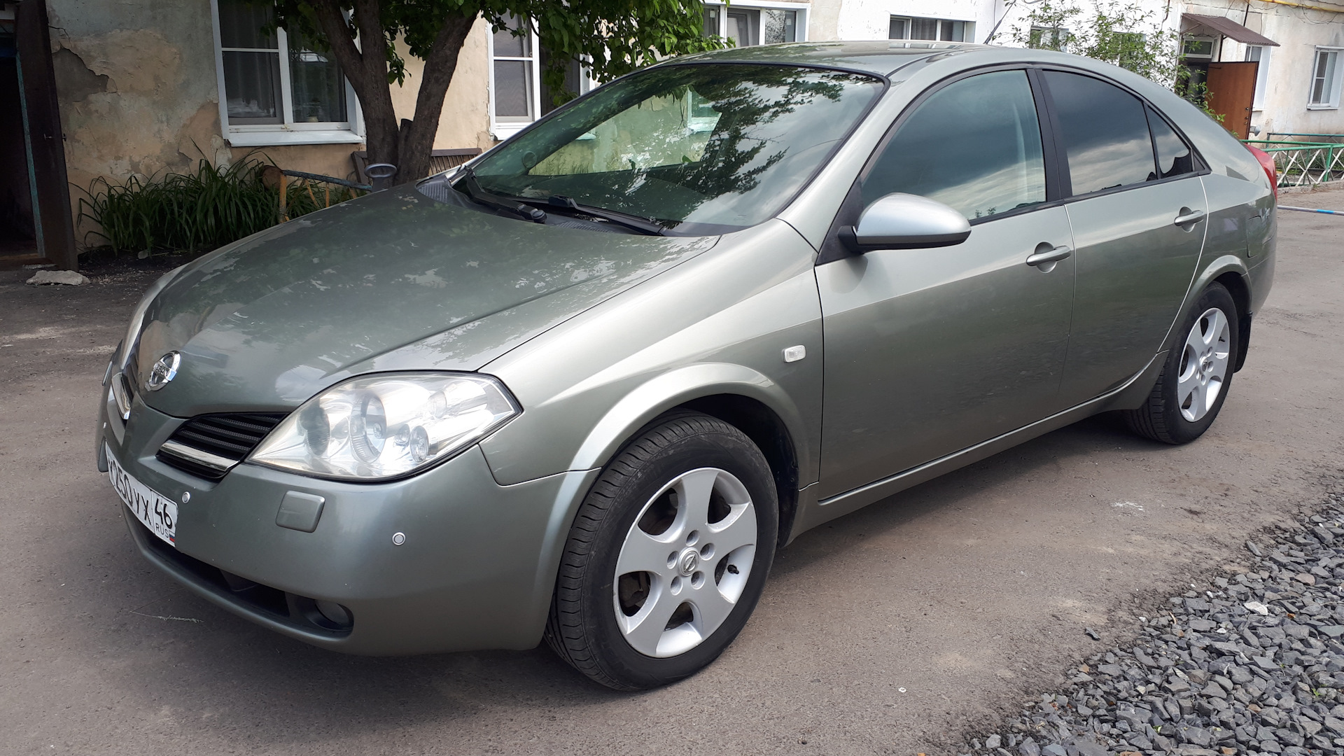 Nissan Primera (P12) 1.8 бензиновый 2002 Techno Grey на DRIVE2