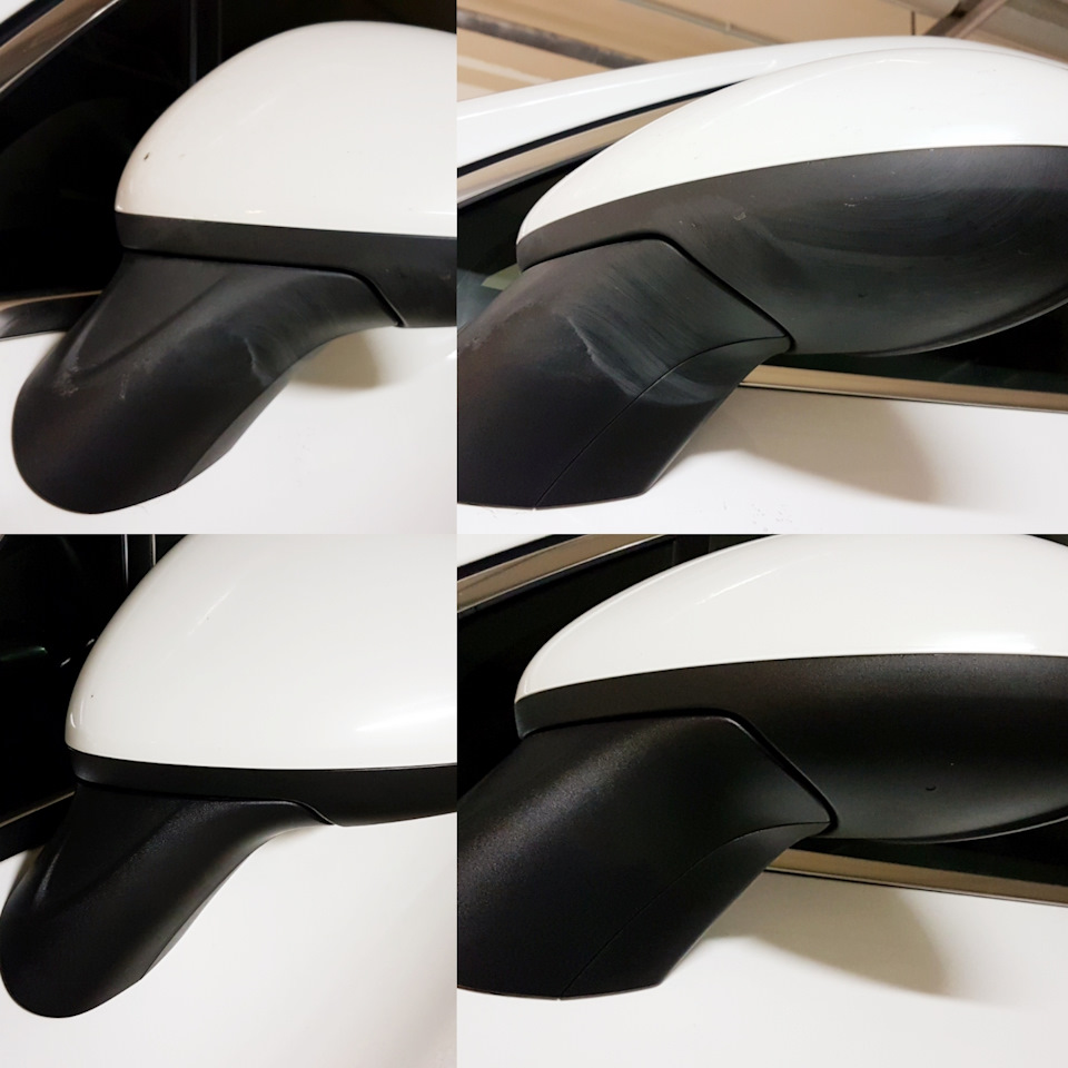 Восстановление пластика зеркал Porsche Cayenne — Porsche Cayenne (2G ...
