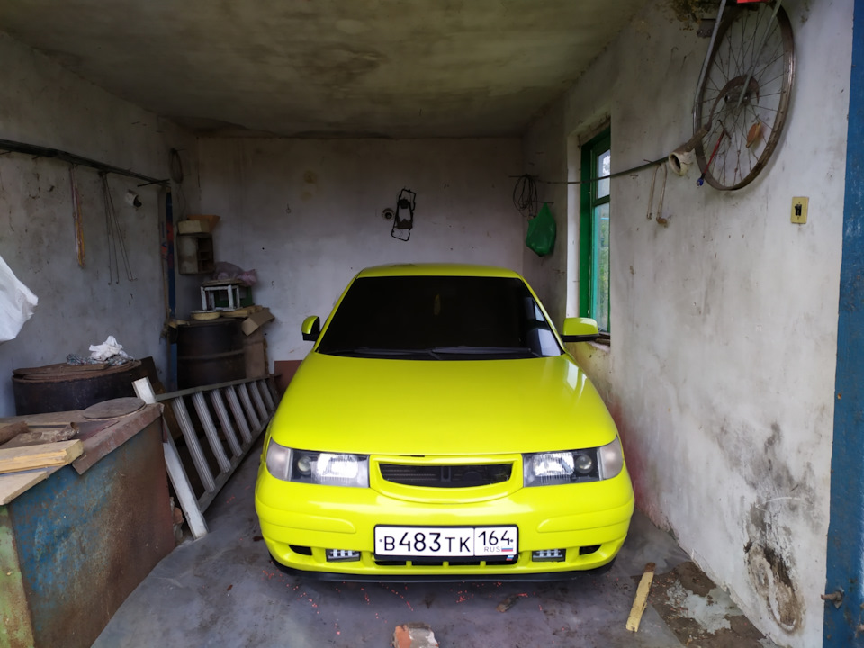 В зимнюю спячку — Lada 112 Coupe, 1,6 л, 2007 года | другое | DRIVE2