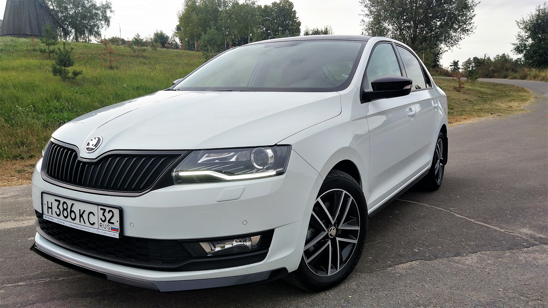 Skoda Rapid (1G) 1.4 бензиновый 2017 | Monte Carlo 1.4tsi dsg7 на DRIVE2