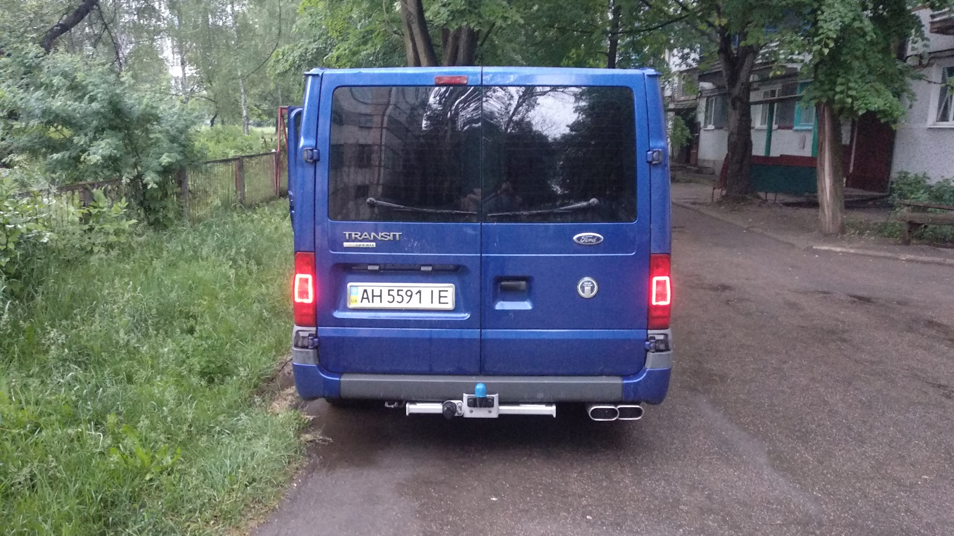 Ford Transit (7G) 2.2 дизельный 2007 | СИНИЙ на DRIVE2