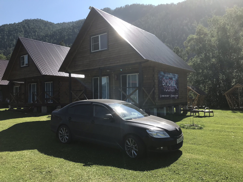Автопробег Красноярск — Республика Алтай — Skoda Octavia A5 Mk2, 1,8 л ...