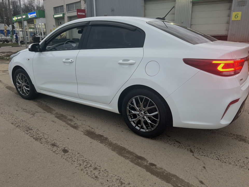 Новые колеса — KIA Rio (4G), 1,6 л, 2020 года | шины | DRIVE2