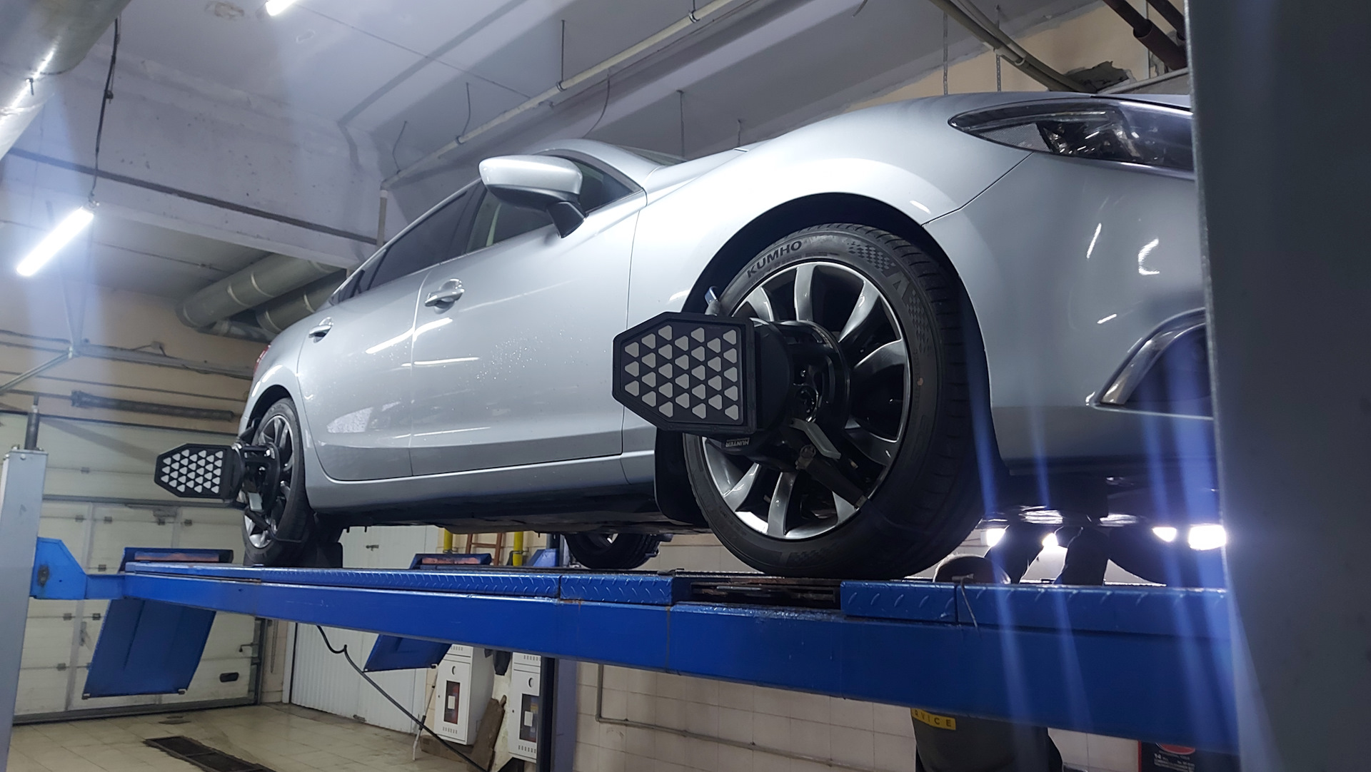 Вторая передняя ступица — Mazda 6 (3G) GJ, 2,5 л, 2015 года | визит на ...