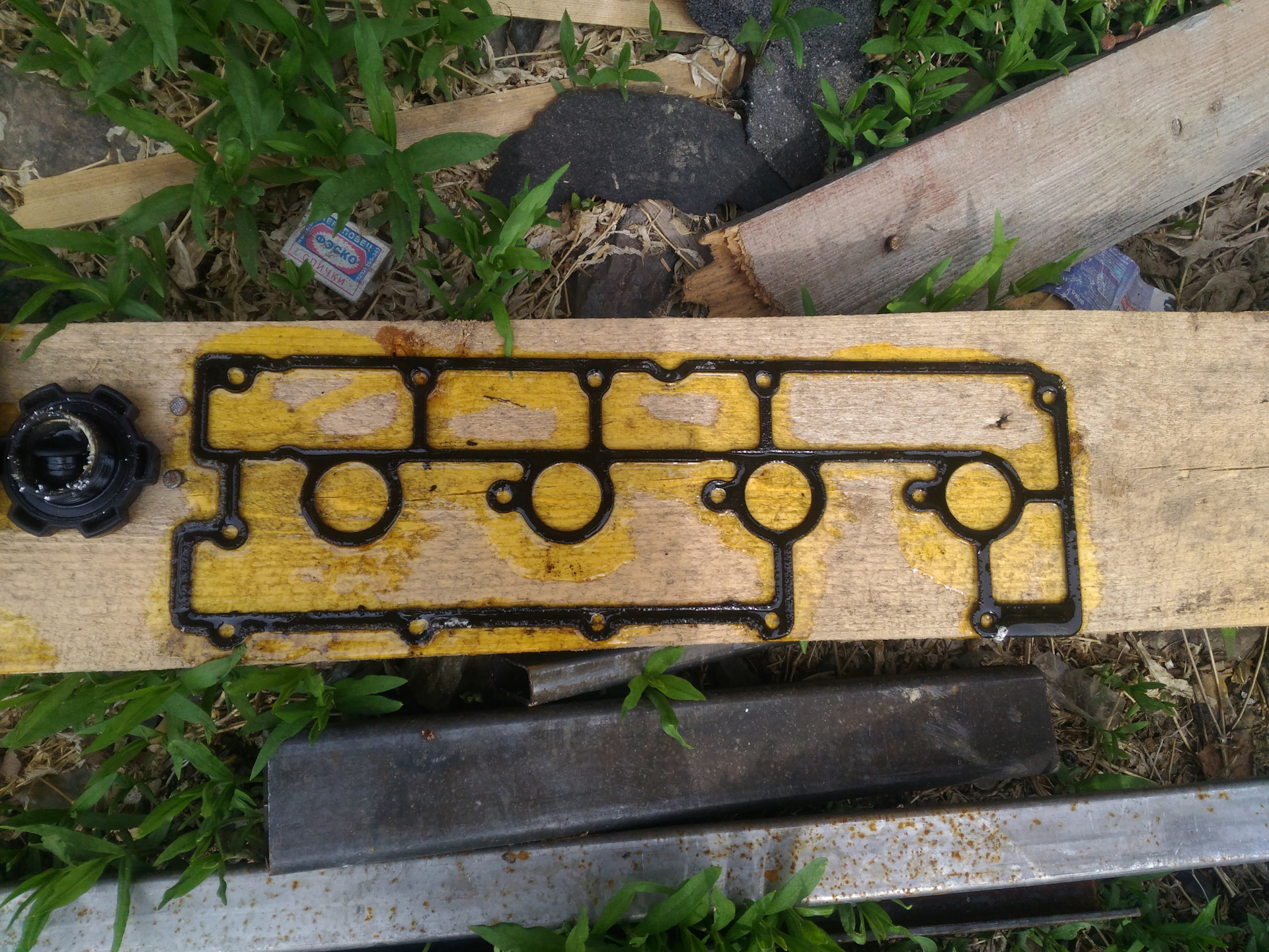 Разбор и очистка клапанной крышки 3/4S-FE — Toyota Corona (T190), 1,8 л ...