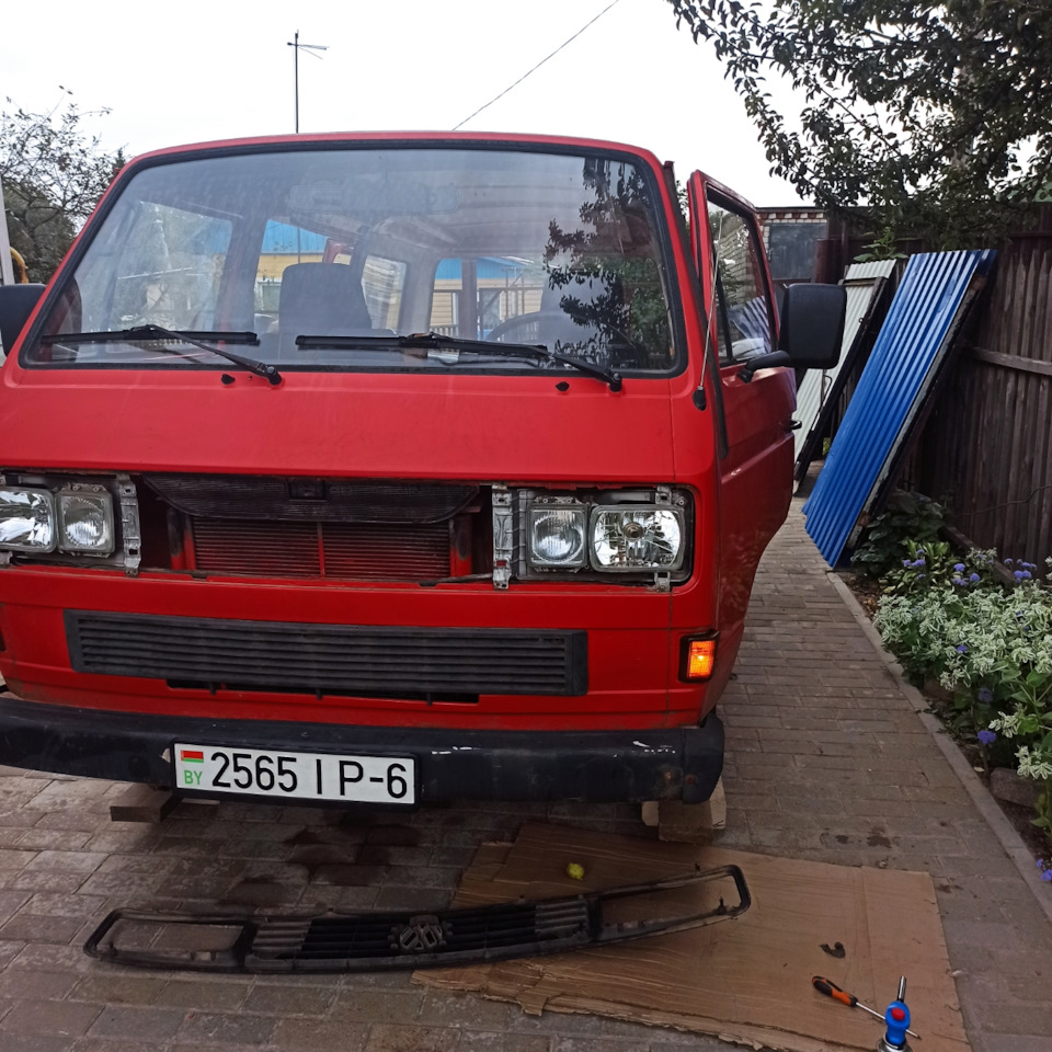 Габарит в поворот — Volkswagen Caravelle (T3), 1,8 л, 1983 года ...