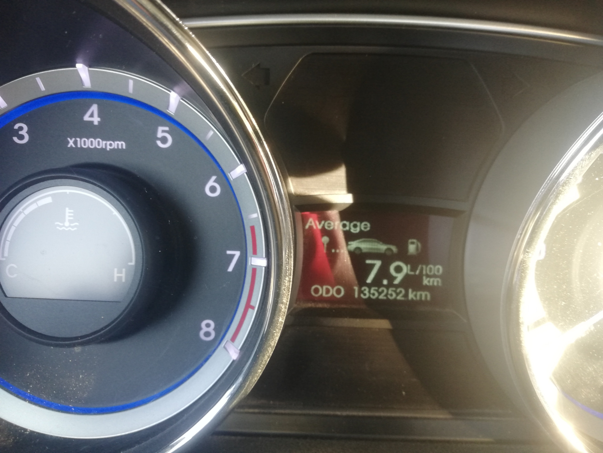 Перевод приборки с корейского на английский — Hyundai Sonata VI (YF), 2 ...