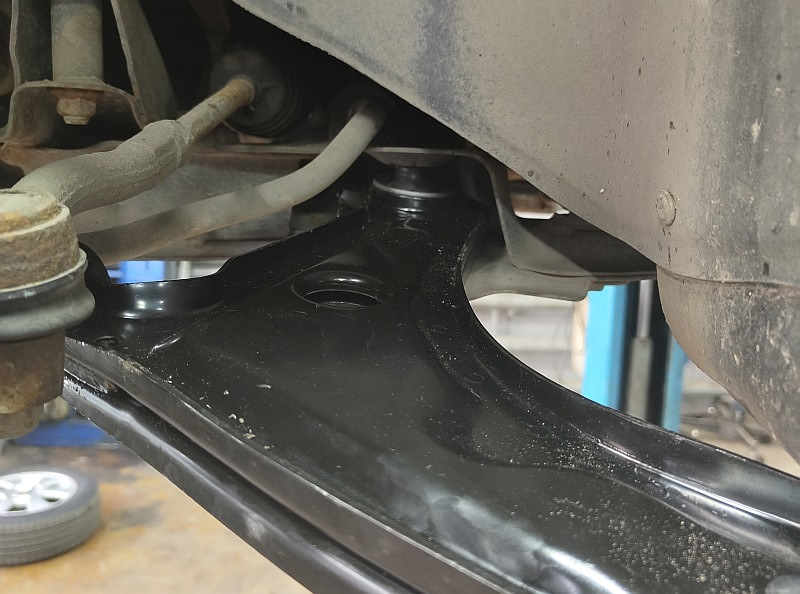 Первый этап установки рычага — Daewoo Gentra