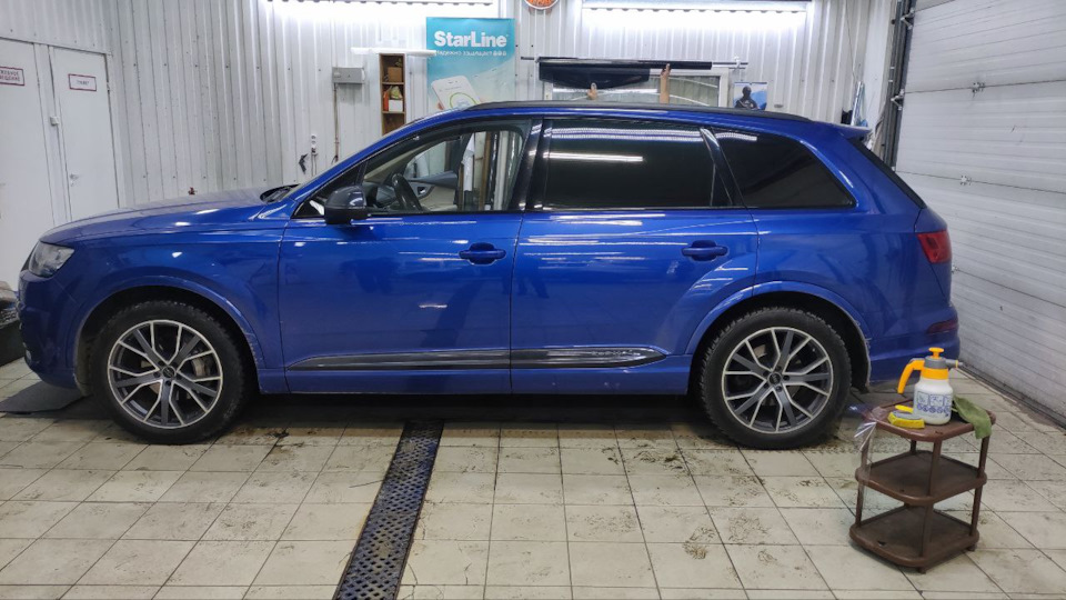 Загудел ступичный подшипник — Audi Q7 (2G), 3 л, 2017 года | визит на ...