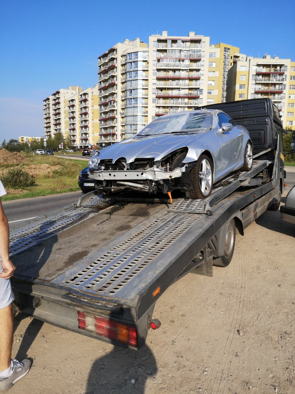 Посылка доставлена до дома SLK 55 AMG — Mercedes-Benz SLK 55 AMG (R171),  5,4 л, 2009 года | покупка машины | DRIVE2