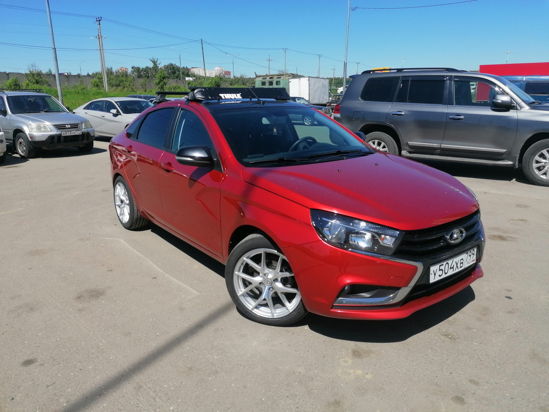 Фейринг на весту — Lada Vesta, 1,6 л, 2020 года | аксессуары | DRIVE2