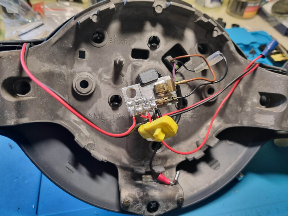 2х спицевый руль с лепестками завершение. Немного подробностей. — Smart ...