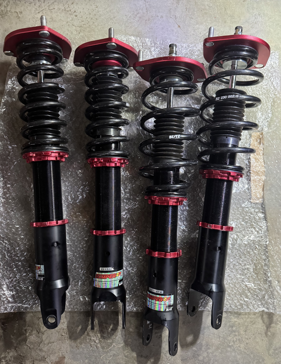 Blitz Damper ZZ-R Fulltap — Mazda Roadster (4G), 1,5 л, 2022