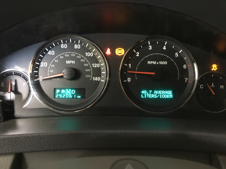 Продолжение истории с АВС — расход 45 литров — Jeep Grand Cherokee (WK ...