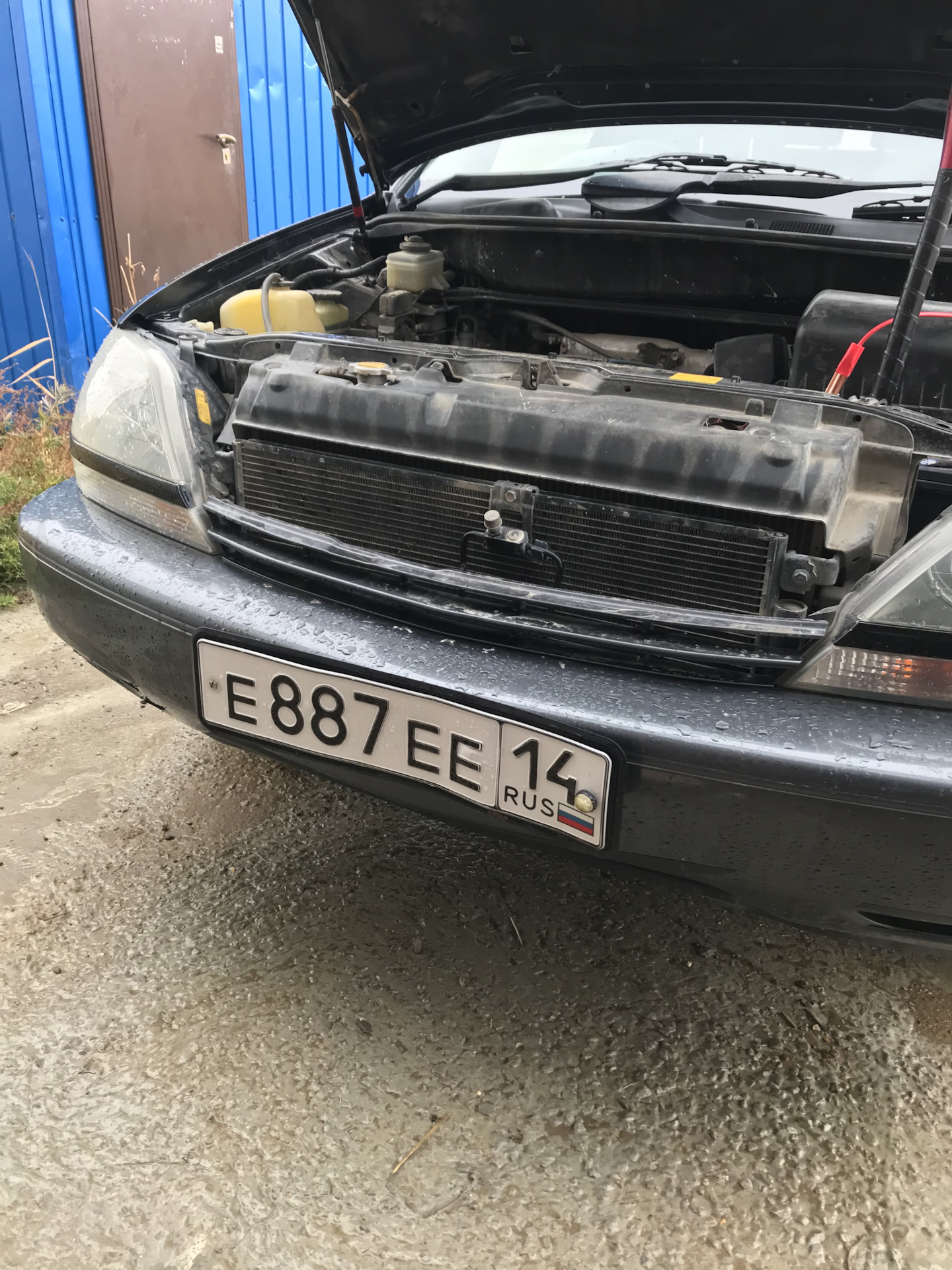 Замена рамок и заднего номера — Toyota Harrier (1G), 2,2 л, 1999 года |  другое | DRIVE2