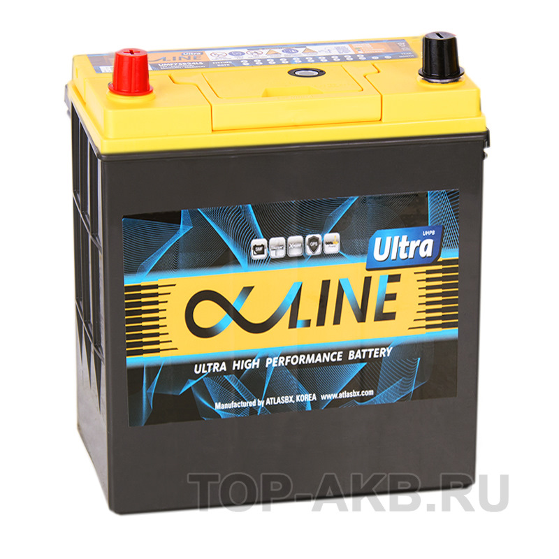 Аккумулятор Alphaline Ultra 55B19R 50 Ач 550A 187x127x225 — TOP-AKB на ...