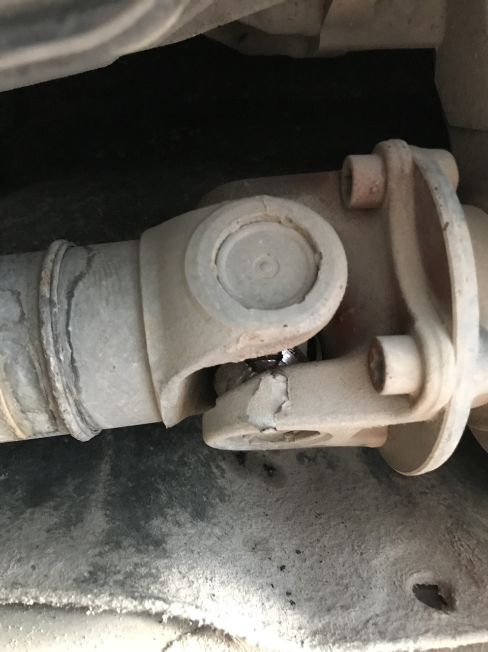 Замена переднего кардана — Mercedes-Benz E-class (W211), 3,2 л., 2004 ...