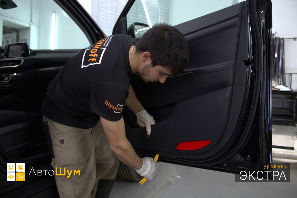 Как снять обшивку двери хендай туксон Hyundai Tucson. Шумоизоляция дверей, крыши, пола и багажника. Уровень Экстра. - 