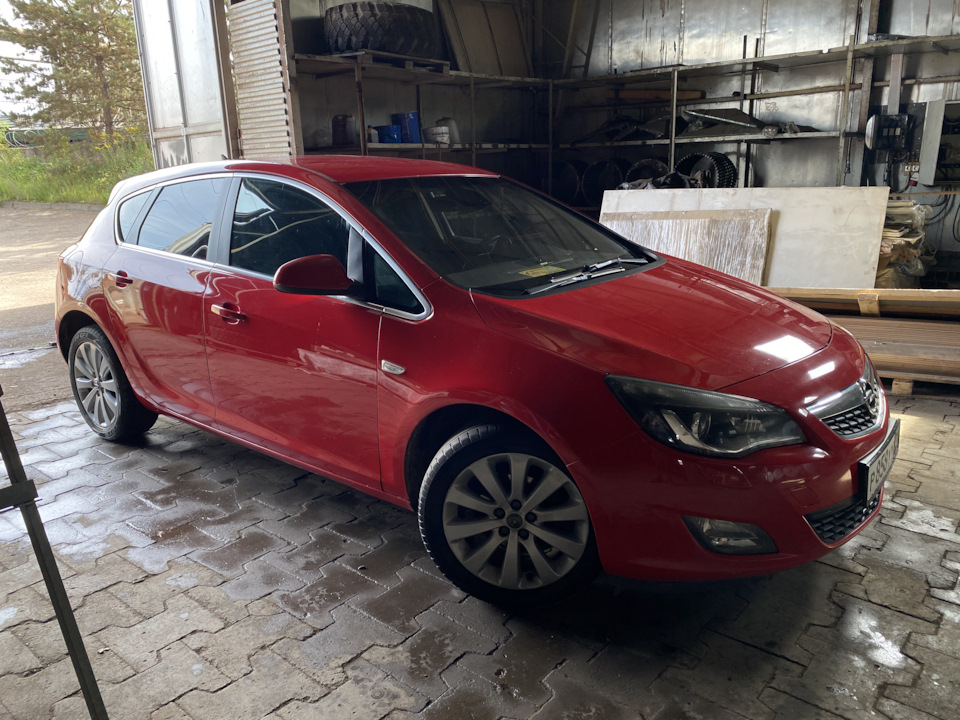 Гофра глушителя — Opel Astra J, 1,6 л, 2010 года | своими руками | DRIVE2