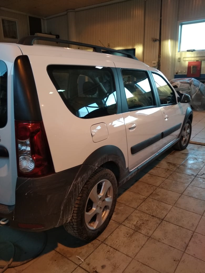 №9/2 Ларгус в ремонт и ТО-1 — Lada Largus Cross, 1,6 л, 2018 года ...