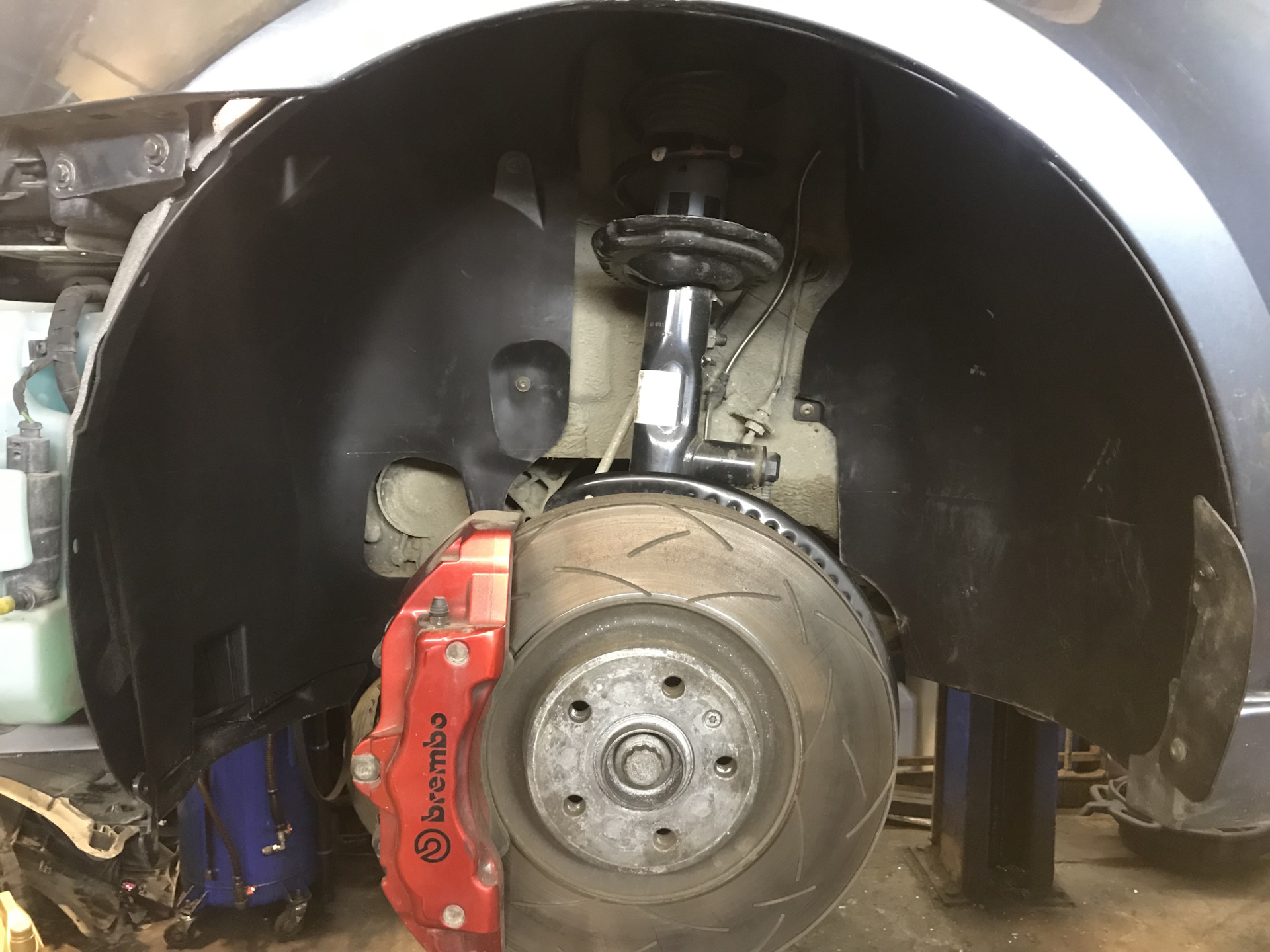 Новая облицовка днища и подкрылки — Skoda Octavia RS A7 Mk3, 2 л, 2015 ...