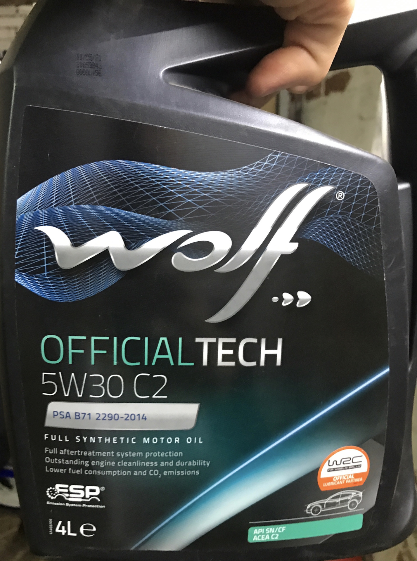 Масло wolf officialtech 5w30