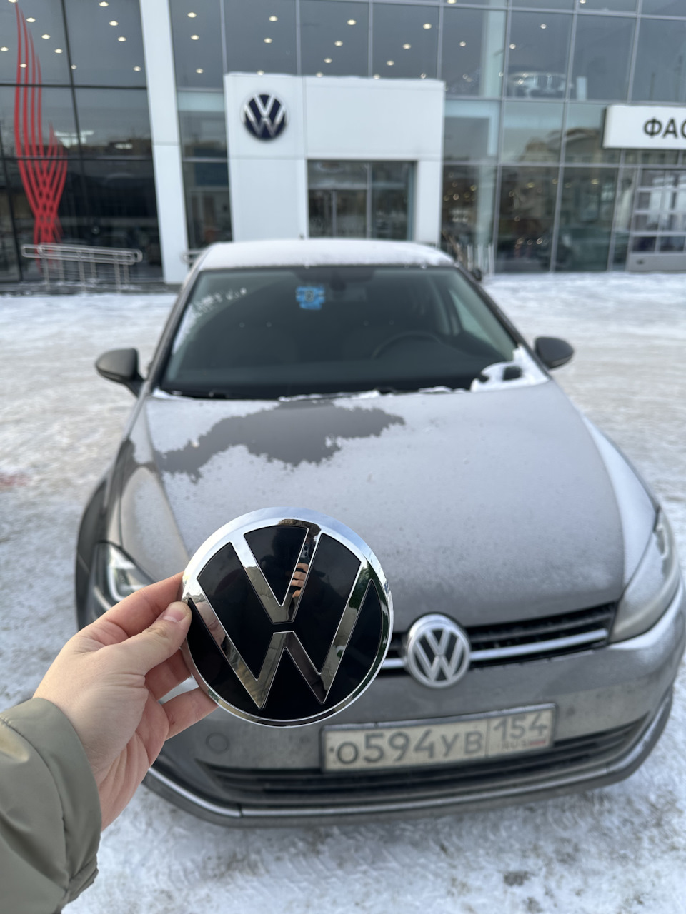 Эмблема. Планы на будущее. — Volkswagen Golf Mk7, 1,4 л, 2014 года |  стайлинг | DRIVE2