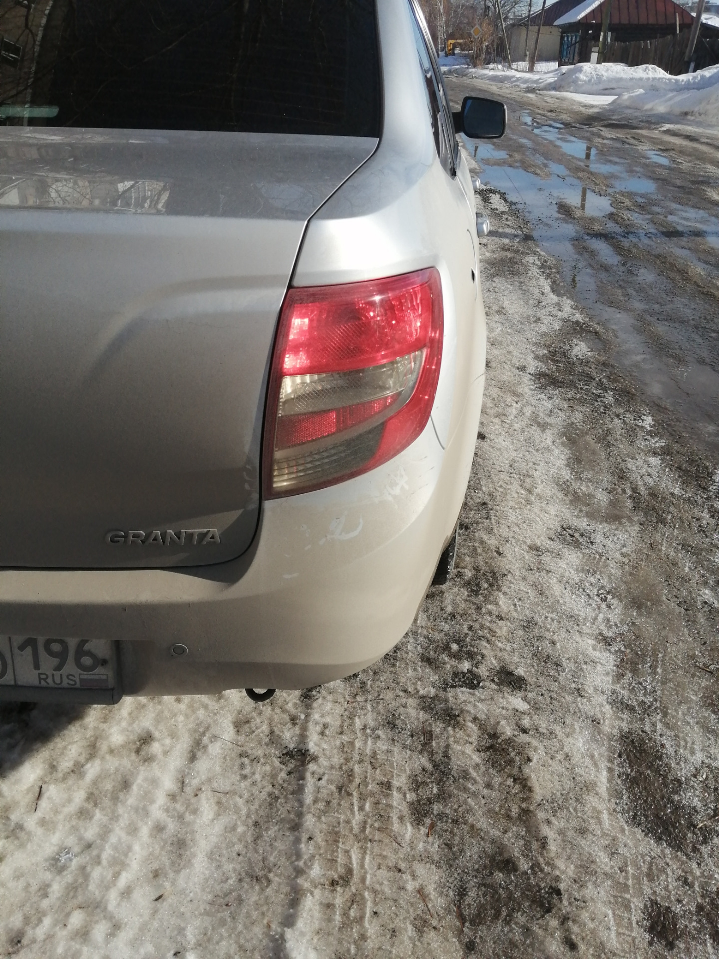 Тонировка — Lada Гранта (1G), 1,6 л, 2013 года | другое | DRIVE2
