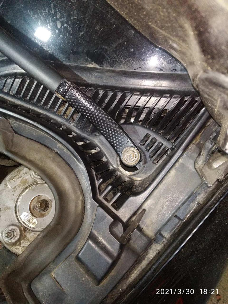 Собрано. Лево. — Citroen C5 (2G). Запчасти на фото: 1400756