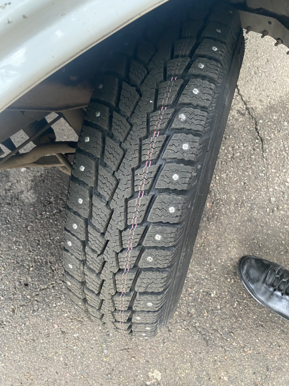 Kumho powerGrip KC11 185/80/14C — Hyundai Porter (3G), 2,4 л, 2008 года ...