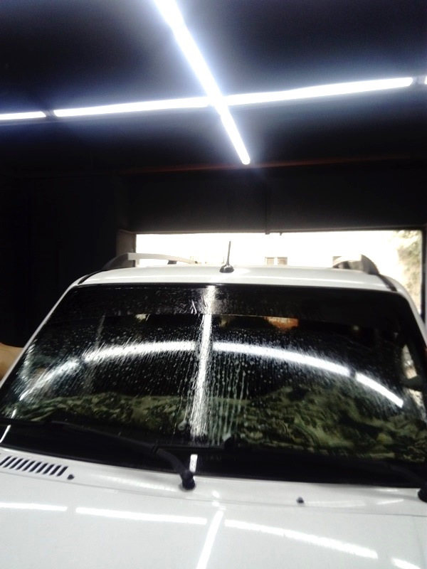 Тонированная полоса на лобовом "5" — УАЗ Patriot, 2,7 л, 2020 года ...