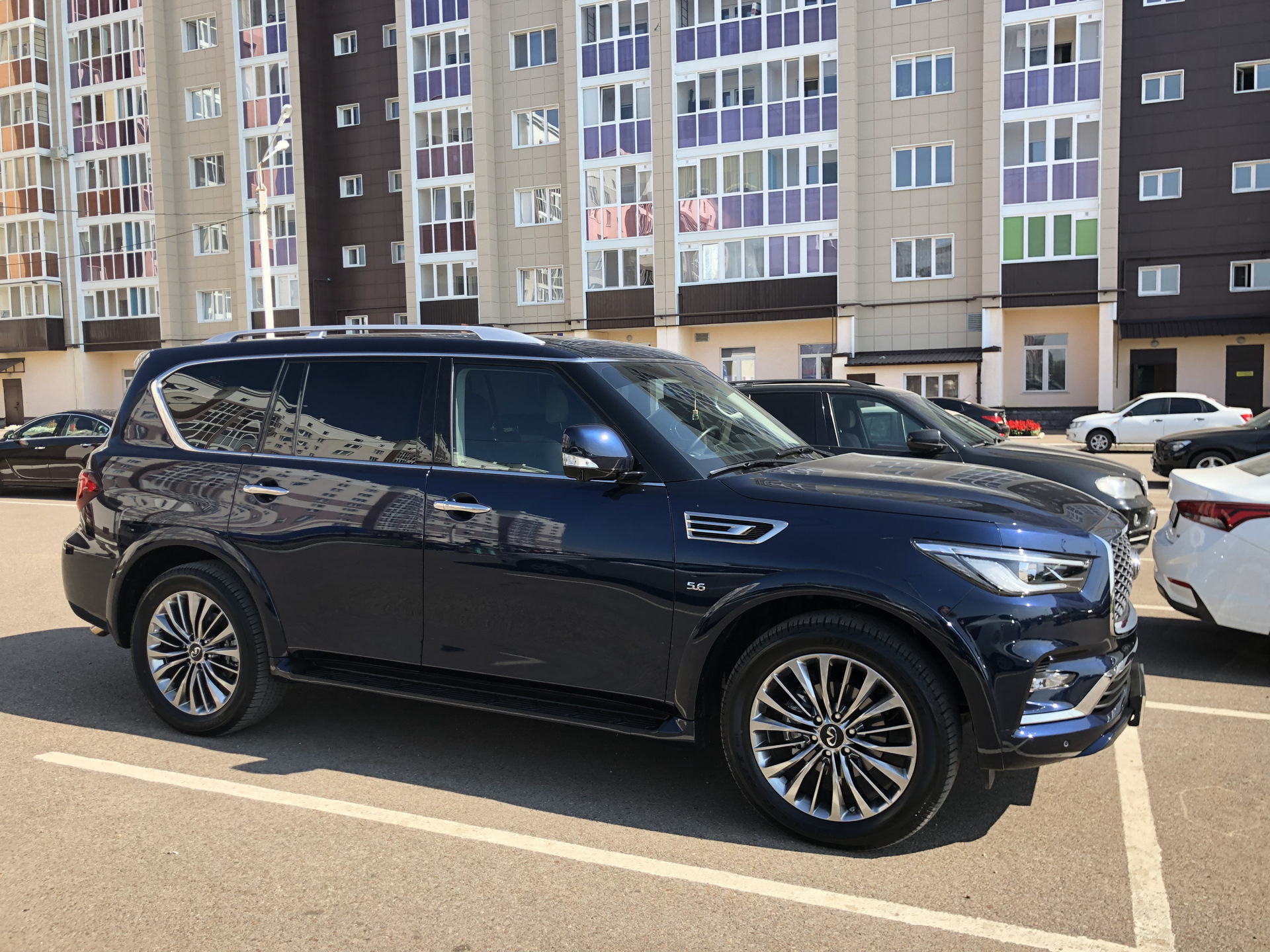 Купить Инфинити Qx80 С Пробегом В Москве