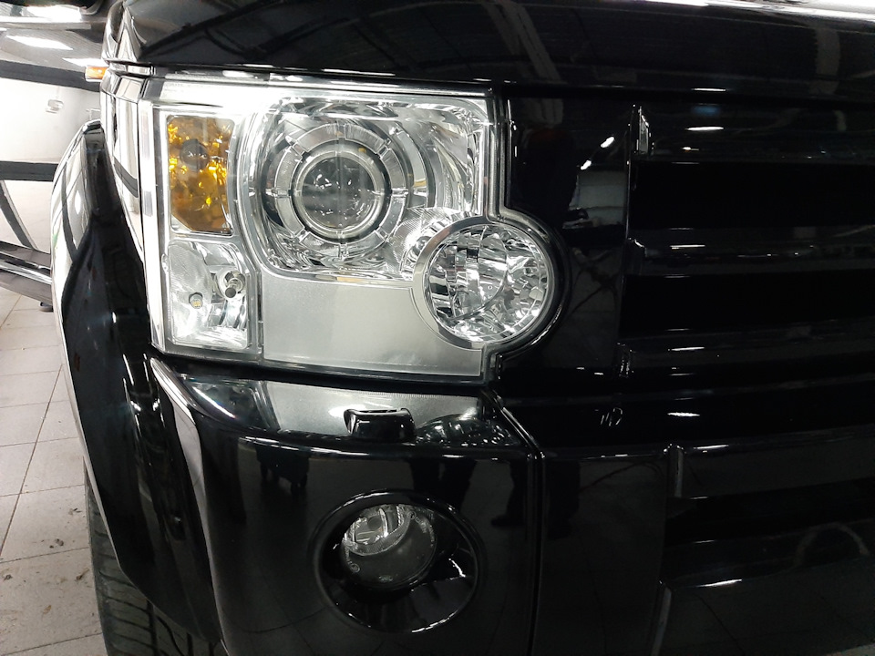 Удаление \"рыжиков\" из фар — Land Rover Discovery III, 4,4 л, 2007 года ...