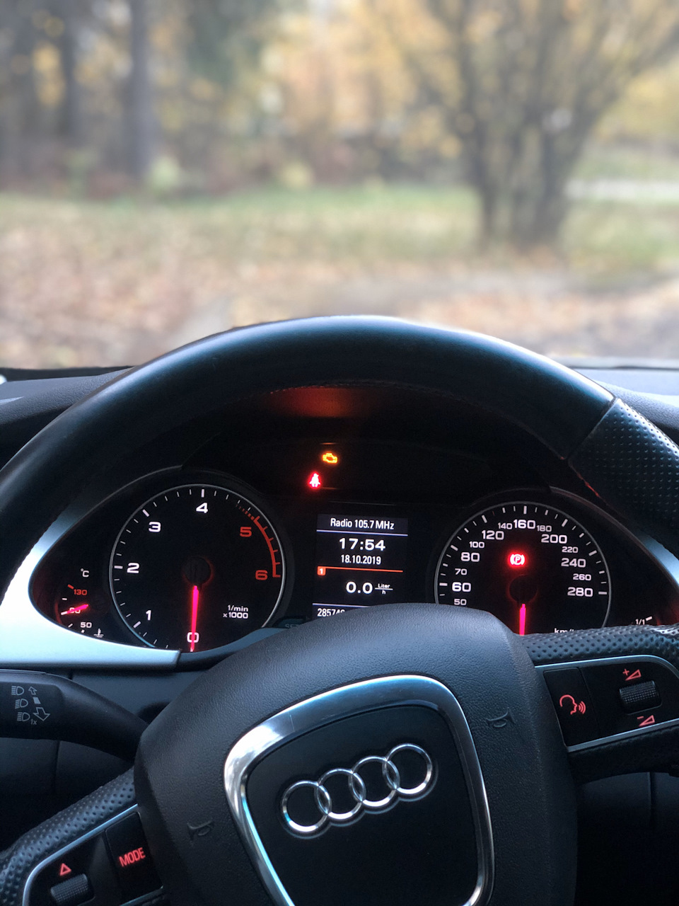 Check engine — Audi A4 Avant (B8), 2 л, 2009 года | визит на сервис | DRIVE2