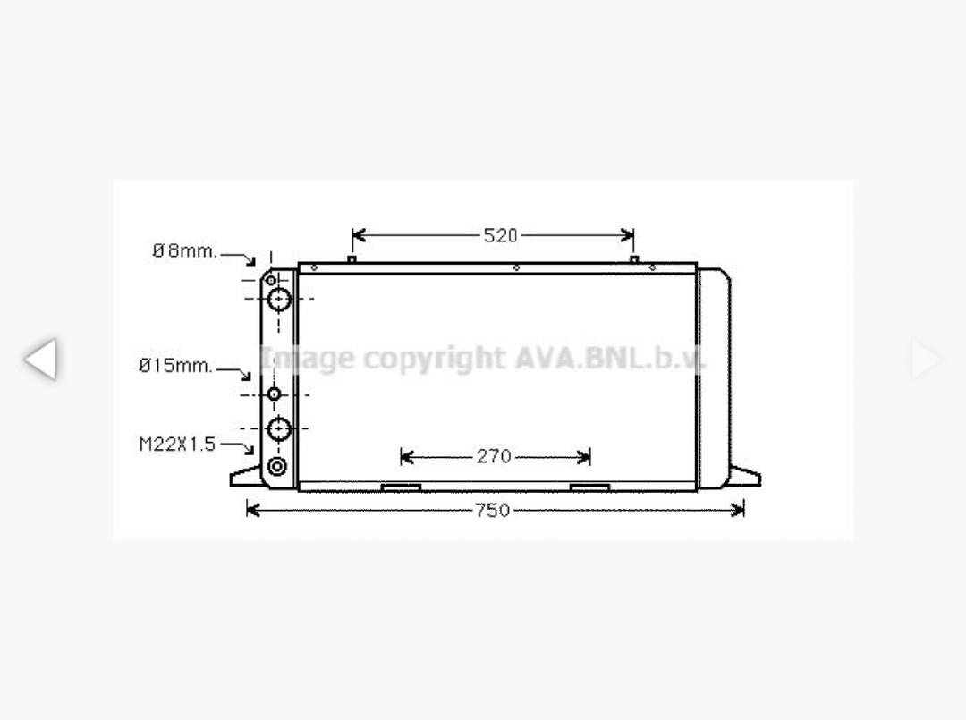 Купить Радиатор Audi 80