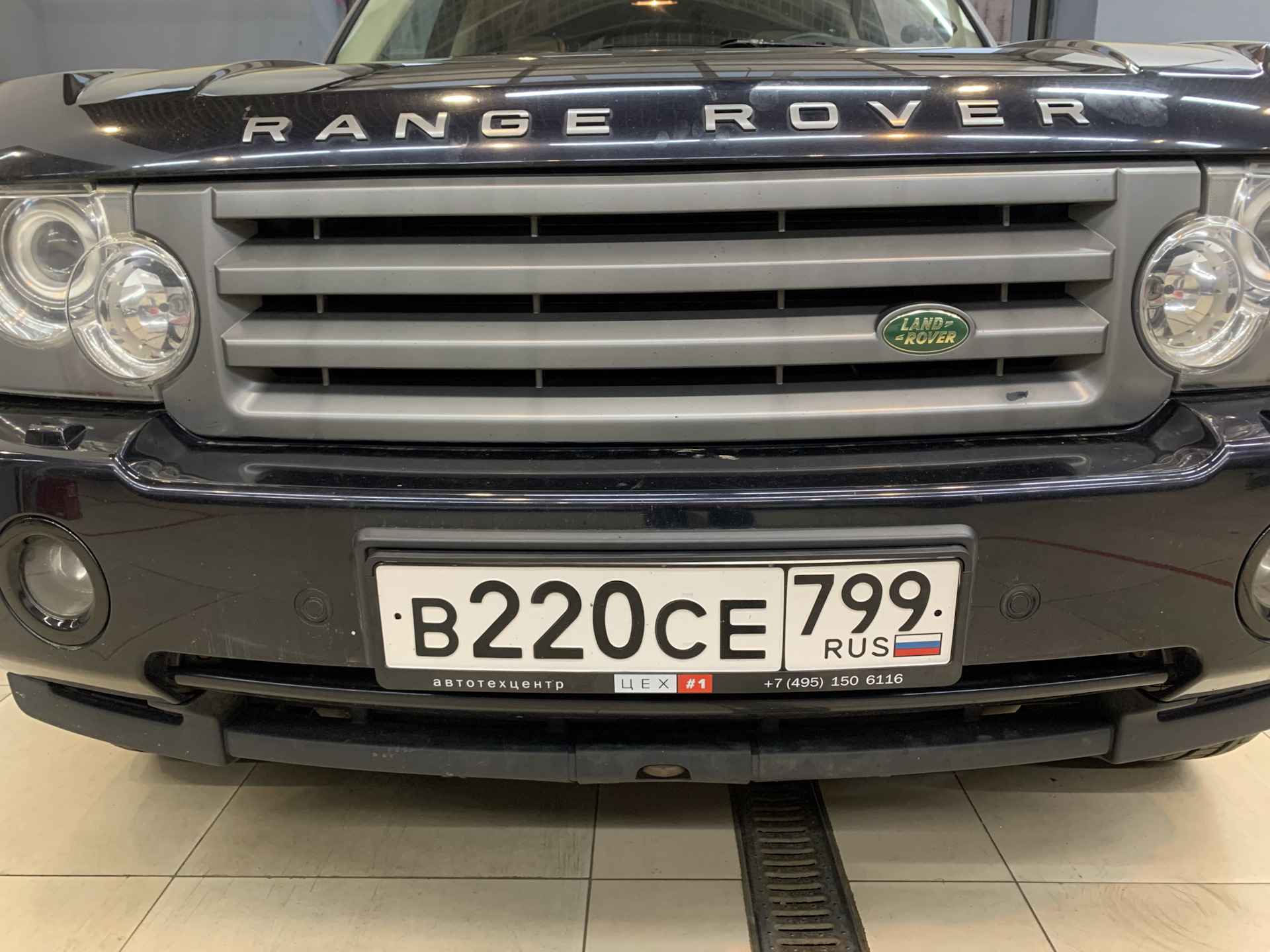 Очень дорогая машина, ТО через 7 т.км — Land Rover Range Rover (3G), 4,4 л,  2007 года | плановое ТО | DRIVE2