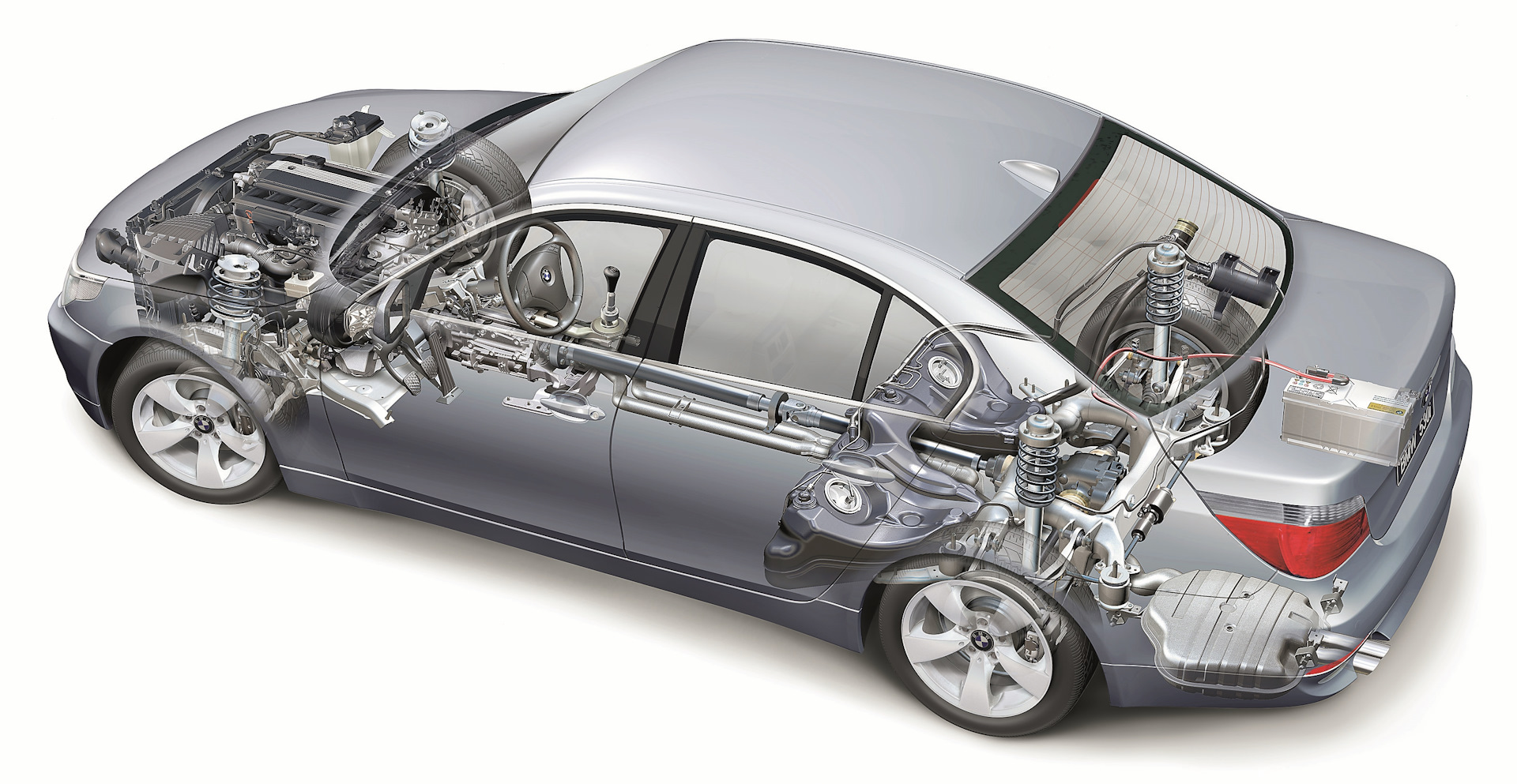 Заводская комплектация моей Е60 545і — BMW 5 series (E60), 4,4 л, 2005 года  | наблюдение | DRIVE2