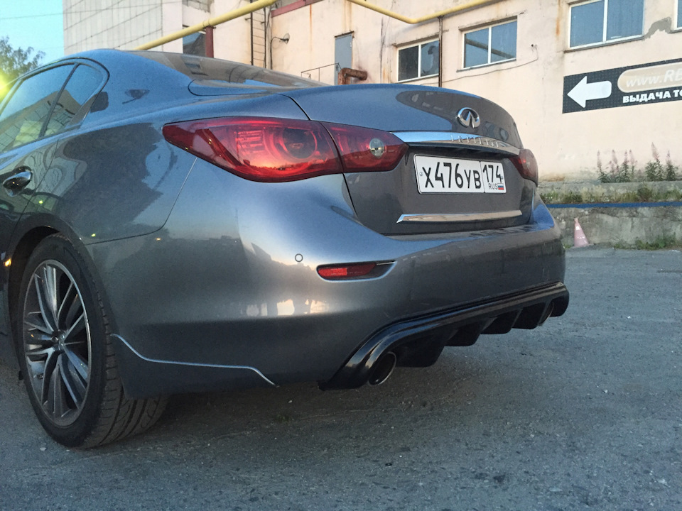 Диффузор инфинити. Диффузор infiniti q50. инфинити q50 задний диффузор. infiniti q50 на стиле. задний диффузор инфинити q70.