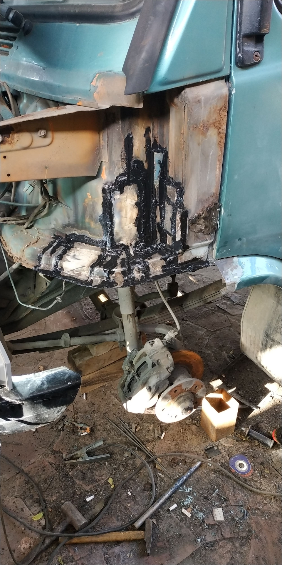 Угловая передача — Volvo XC90 (1G), 2,4 л, 2009 года | поломка | DRIVE2