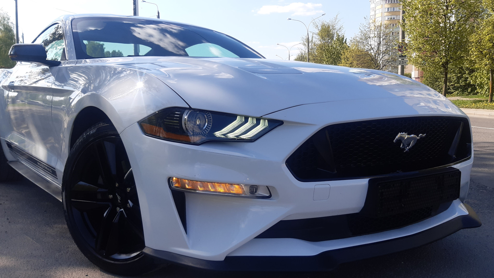 Ford Mustang (6G) 2.3 бензиновый 2019 | White Pony на DRIVE2