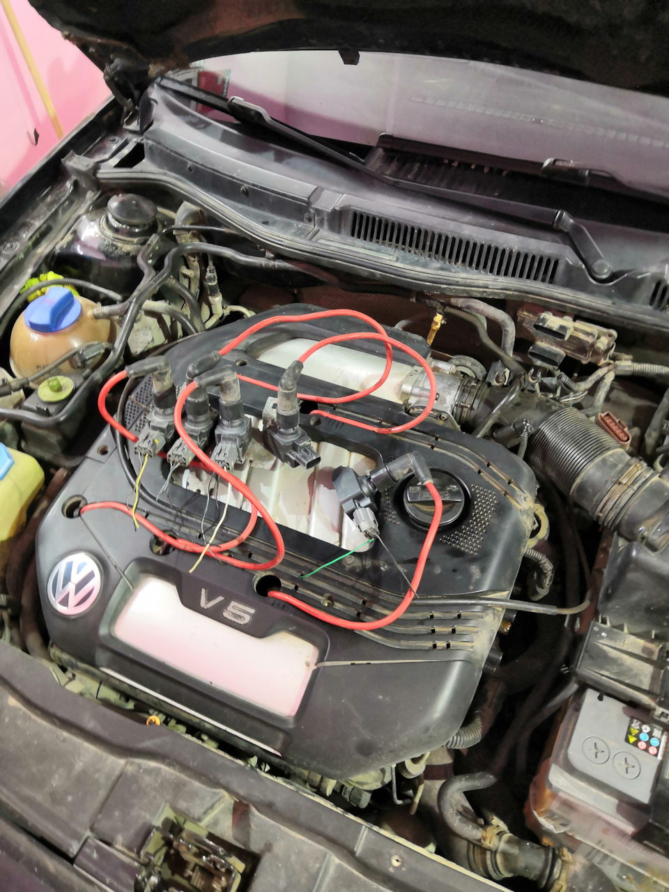 №8 Прострелы в глушитель ч.3 — Volkswagen Golf Mk4, 2,3 л, 1999 года ...