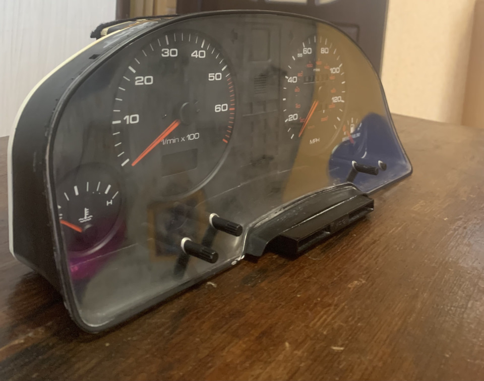 Приборная панель USA Ауди 80б4 — Audi 80 (B4), 1,9 л, 1992 года ...