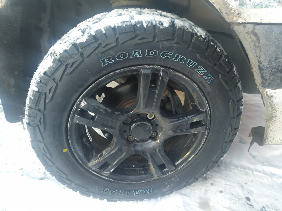286.АТешка на тёплый сезон. Roadcruza RA-1100. — Toyota Carib (111), 1 ...