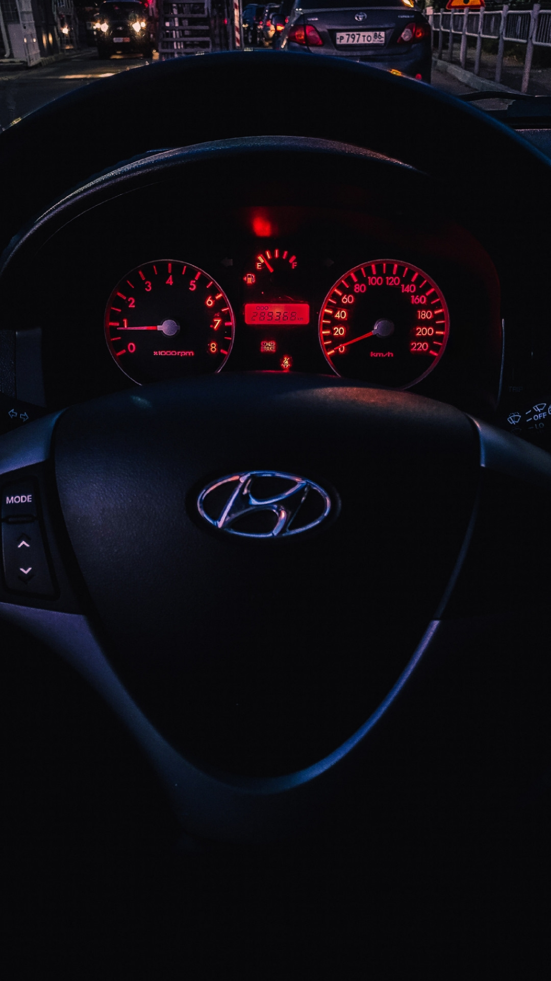 Подсветка приборки — Hyundai Getz, 1,4 л, 2008 года | своими руками ...